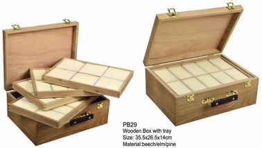 4皿が付いている芸術の貯蔵容器をリサイクルします35.5 x 26.5 x 14cmのサイズ