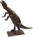 恐竜/Diplodoucusの動物の人体摸型の木の芸術家モデル中国の杜松材料